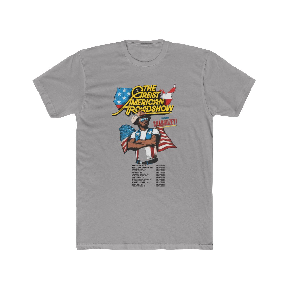 Shaboozey Roadshow Tee for Men, M - Official t-shirts merchandise