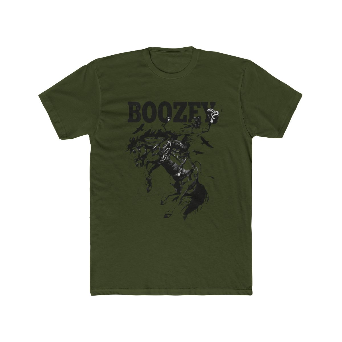Top Shaboozey Fork In The Road Boozey Cowboy T Shirt - 2020 Trending Tees - alternate angle 5, merchandise