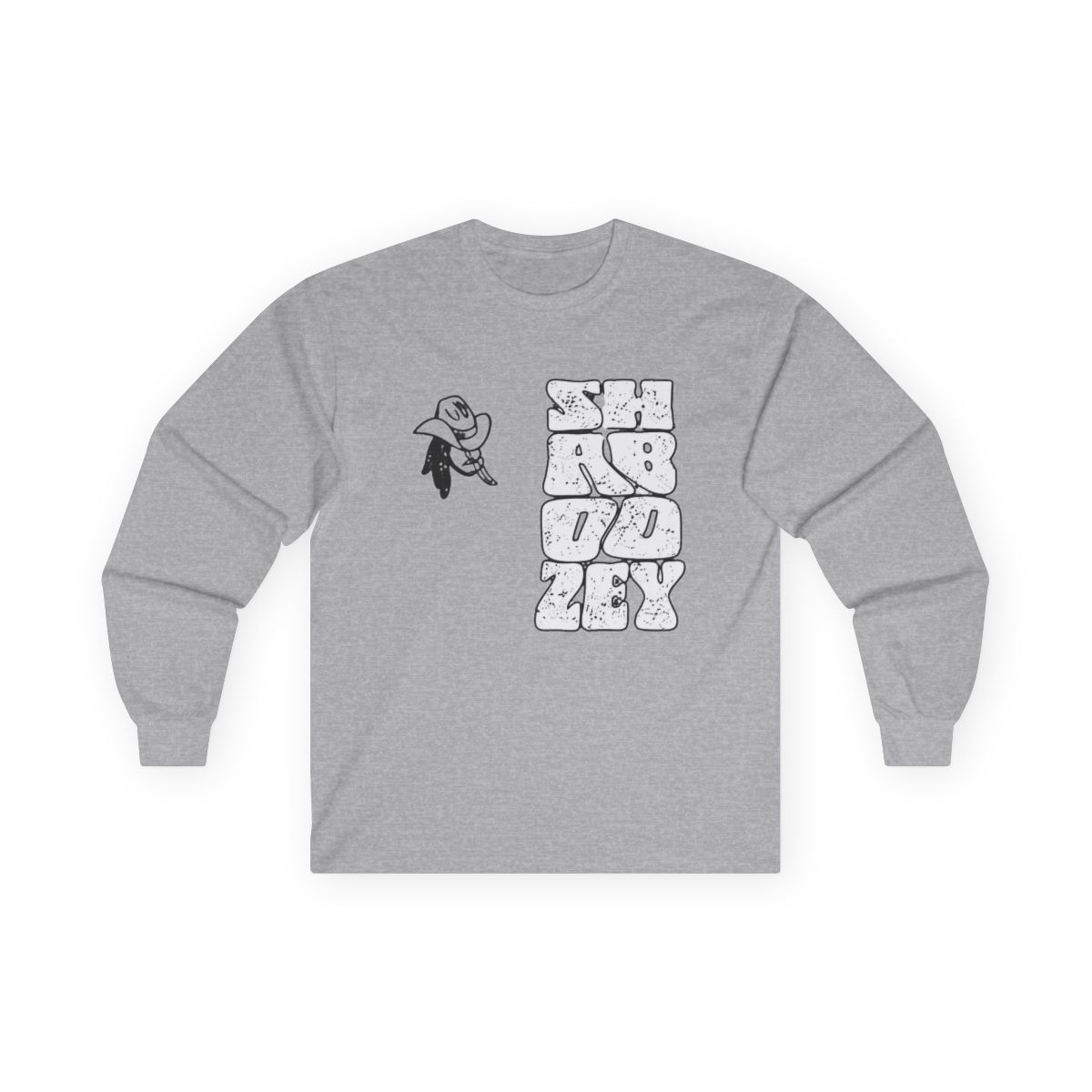 Shaboozey Merch Long Sleeve Logo Lyrics Men Women Long Sleeve Streetwear Pullover Top | SHEIN USA - Official long-sleeves merchandise