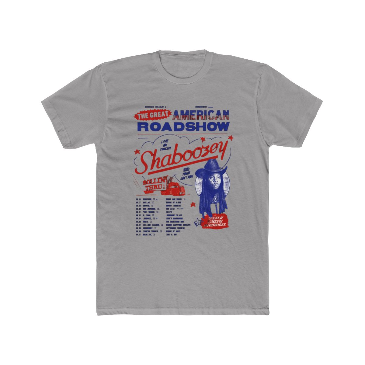 Shaboozey The Great American Roadshow Tour 2025 T Shirt - Ricardo Seco Shop - Official t-shirts merchandise