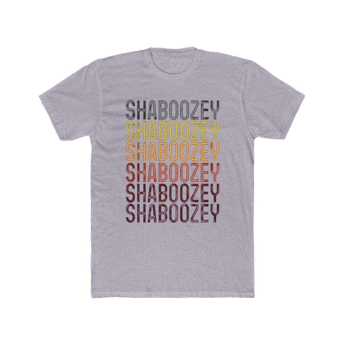 First Name Shaboozey I Love Shaboozey Retro T Shirt Back Print | Mazezy AU