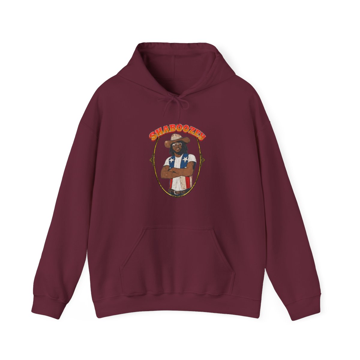 Shaboozey // Vintage Style Design Hoodie - alternate angle 3, merchandise