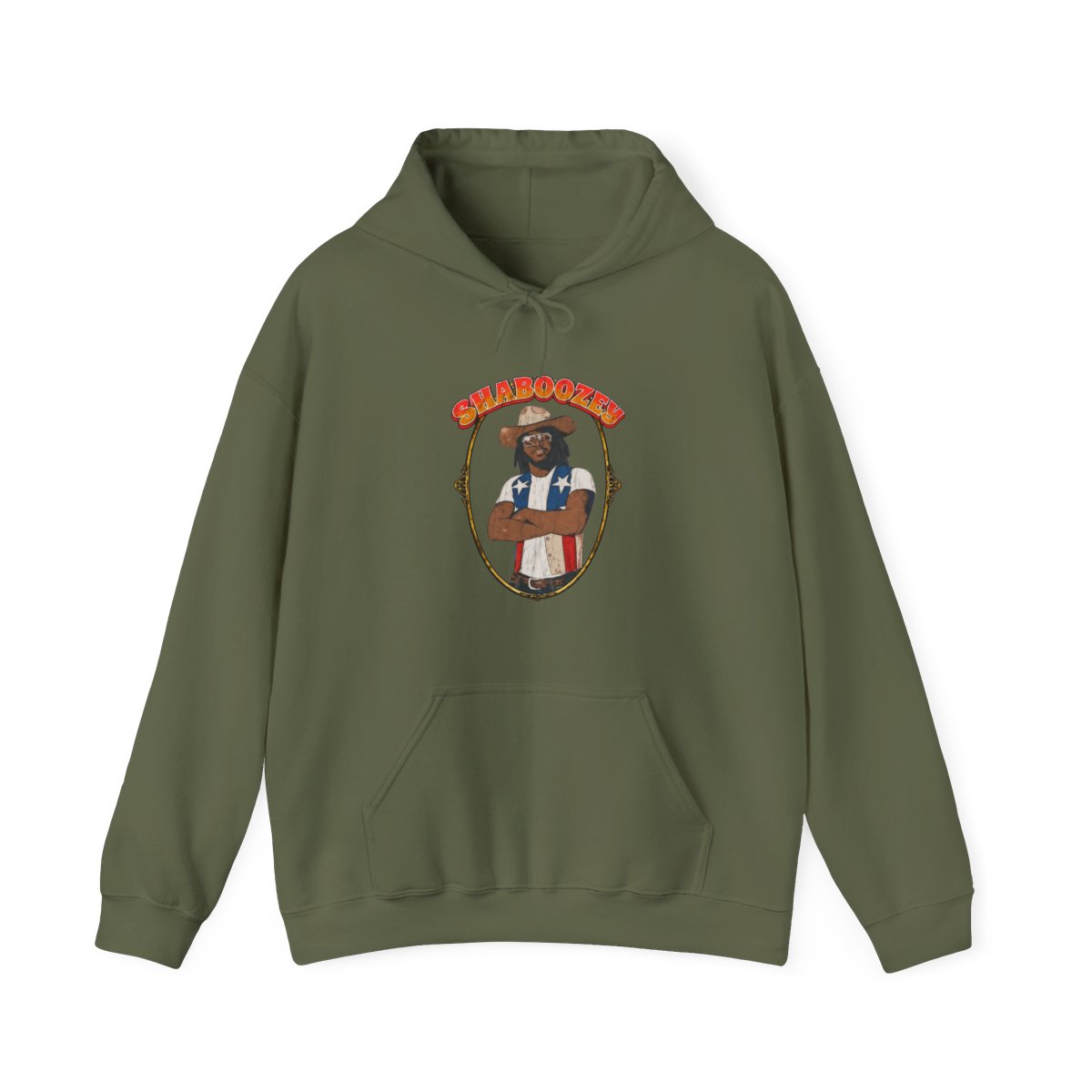 Shaboozey // Vintage Style Design Hoodie - alternate angle 4, merchandise